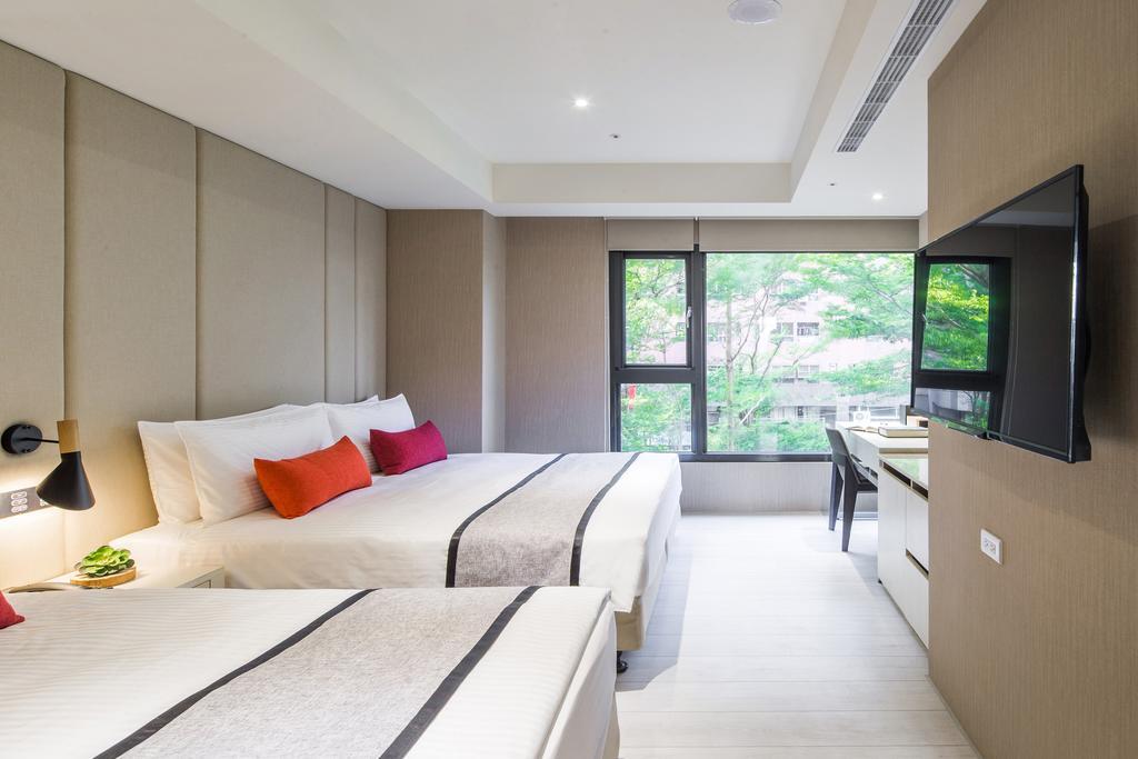 Icasa Hotel - By Cosmos Creation Taichung Exterior foto